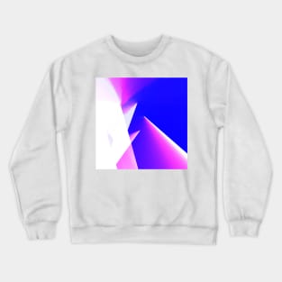 blue pink white abstract texture Crewneck Sweatshirt